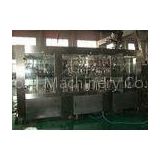 Full Automatic Beer Filling Machine for Glass Bottle / ROPP Cap , SUS304 Stainless Steel