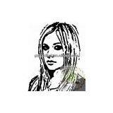 Wooden 2D Portrait Stamp,wooden 2D Photograph Stamp thumbnail-3