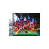 PVC Customized Commercial Inflatable Bouncers Rentals , Bounce Castle With Quadruple Stitched