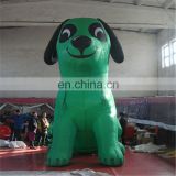 new design giant cartoon green spotty dog animal costume inflatable for advertisement