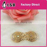 2016 New Arrival Fashion Design Rhinestone Shoe Accessories Shoe Decoration