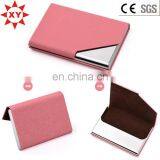 Pink Color Leather Name Cardcase thumbnail-1