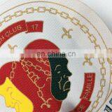 Custom Garment Patch Label Laser Cut Woven Patch for Clothing thumbnail-6