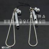 Simple Mobile Phone Strap Whistle Cute Cell Phone Charms thumbnail-1