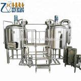 200L Craft Beer Brewery Equipment Mash System Beer Brewing Line for Sale thumbnail-1