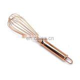 Wholesale High Quality Kitchen Tools Manual Wood Handle Silicone Egg Beater thumbnail-3