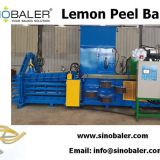 Lemon Peel Baler Machine