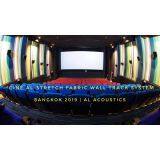 Fabric Stretching PVC Wall Track System