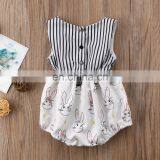 Baby Romper Baby Bodysuit Baby Girls Romper thumbnail-3