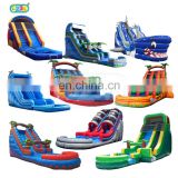 china commercial cheap inflatable outdoor water slides clearance for sale