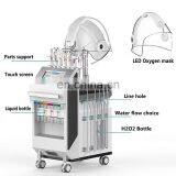 Aqua Peel Multifunctional Salon 10 In 1 Ultrasound RF Water Oxygen Jet Peel Facial Cleaning Machine Super Bubble Facial Machine thumbnail-5