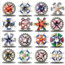 Metal Double Layer Decompression Finger Gyroscope thumbnail-1