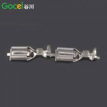DJ622-J5.2A Self-locking Plug Spring Straight Terminal Block Brass Tin Plated Straight Strap Connector thumbnail-4