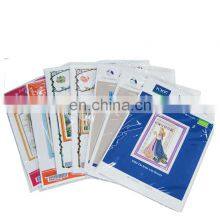 Home Decoration  Floss Cross Stitch Primary Colors Embroidery Kit Fabric DIY  Colorful DIY Cross Stitch SET cactus