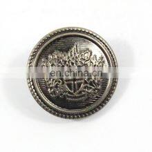 New Style Metal Brass Coat Garment Shank Loop Button