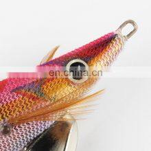 Multiple Colors 18.5g/11cm Hard Fishing Shrimp Baits Luminous Squid Jig Lures thumbnail-4