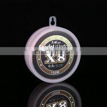 Best Quality 8 Strands Fishing Line 100m/150m 100% PE Braided Fishing Line thumbnail-3