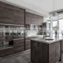 Modular Kitchen Furniture Storage Customized Wood Color Melamine Design Plywood Kitchen Cabinets thumbnail-2