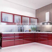 Cheap Modern Stainless Steel Furniture Set Kitchen Cabinet thumbnail-3