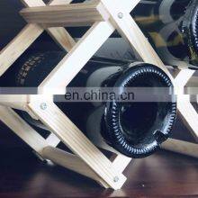 Best Quality Wooden Folding Wine Rack thumbnail-4