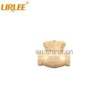 LIRLEE High Quality Factory Price Customized Industrial Non Return Brass Water Valve thumbnail-5