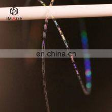 0.7mm/0.8mm/1mm Holographic Security Thread In Roll for Apparel Woven Label