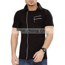 Wholesale Men Sports Gym Fitness Quick Drying Tight Fitting T Shirt Tee Slim Fit Compression Shirt thumbnail-4