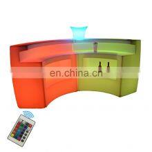 Hookah Lounge Led Bar Furniture Garden Sets Meuble Bar Lumineux Comptoir de Bar Commercial Etanche et Rechargeable