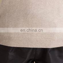 Best Price Comfortable Round Neck Collar Pullover Cashmere Embroidered Sweater thumbnail-4