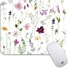Square Mouse Pad Beautiful Flowers Plants, Personalized Premium-Textured Custom Mouse Mat Design thumbnail-1