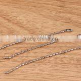 Ball Chain Extension Chain Iron Material Nickel Plated Accessories thumbnail-1
