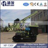 HF130Y Crawler Type DTH and Auger Drilling Rig thumbnail-2