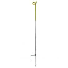 PP03 Single Step Buckle Spring Steel 105cm Pigtail Metal Electric Fencing Posts Paddock