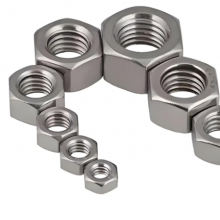 National Standard Carbon Steel Thickened Hexagonal High-strength Nut 10.9 Grade Oxidation Blackening Construction Engineering Nut