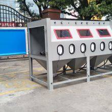 Big Sand Blasting Cabinet Manual Double Station Pressure Sandblasting Machine thumbnail-5