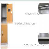 2016 New Design Metal Storage Clothes Cabinets Single Locker With 2 Compartment thumbnail-3