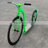new adult scooter foot kick bicycle bike