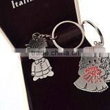 Customized Metal Best Seller Custom Metal Key Chain for Couple thumbnail-2