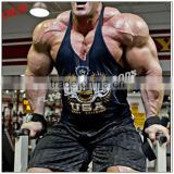 Men Bodybuilding Tank Top GYM Vest Muscle Shirt Stringer Racerback