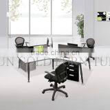 Popular Glass Partition Open 120 Office Workstation With Round Coffee Table(SZ-WS330) thumbnail-4