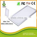 Square Panel Lights 60watt Wall Mounted Ip44 Led Panel 1200x600