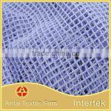 Polyester Diamond Meshnet Fabricrhombus Check Mesh Fabric for Girl's Casual Wear thumbnail-2