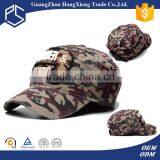 Embroidery Patch Baseball Cap Sport Topi Red Camo Hat