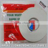 Foam weather strip tape