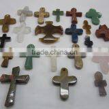 Wholesale Gemstone Cross Pendant thumbnail-1