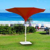 Aluminum Pole Fabric White Beach Pool Side Party Inverted Reverse Umbrella thumbnail-4