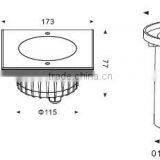 4W Top Seller Recessed LED Underground Light RGB thumbnail-2