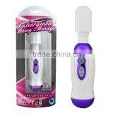 2015 High Quality Silicone Wireless Magic Wand AV Massage for Woman thumbnail-1