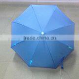 NEW Light Blue Straight Umbrella Led Umbrella With Torch Umbrella With Lighted Handle