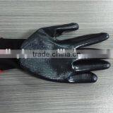 13 Gauge 40g Black Nylon Glove Core Black Nitrile Coated Work Gloves for Vehicle Repair thumbnail-3